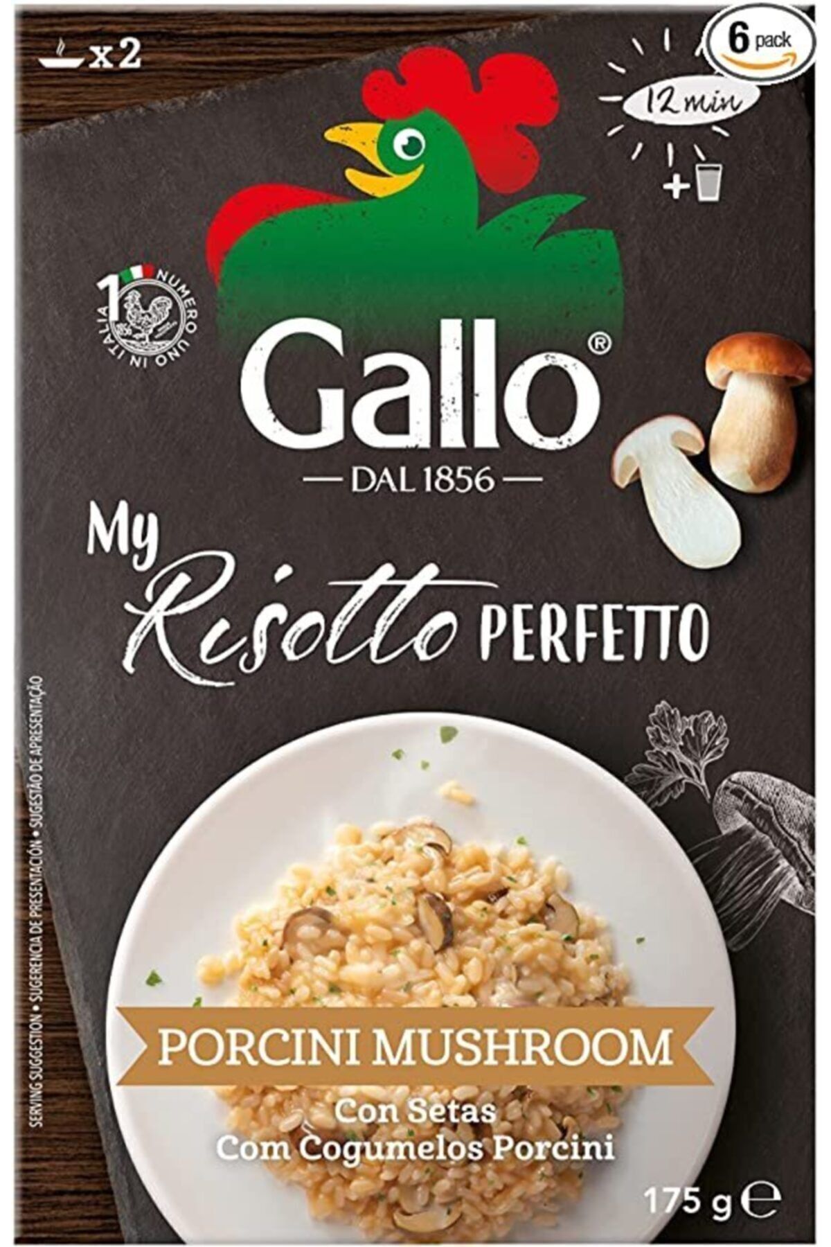 Porçini Mantarlı Hazır Risotto 175 G