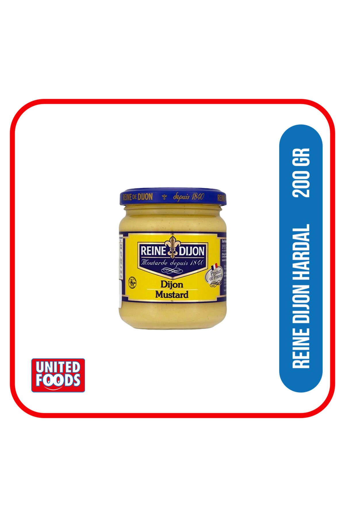 De Dijon – Dijon (PÜRÜZSÜZ) Hardal 200gr