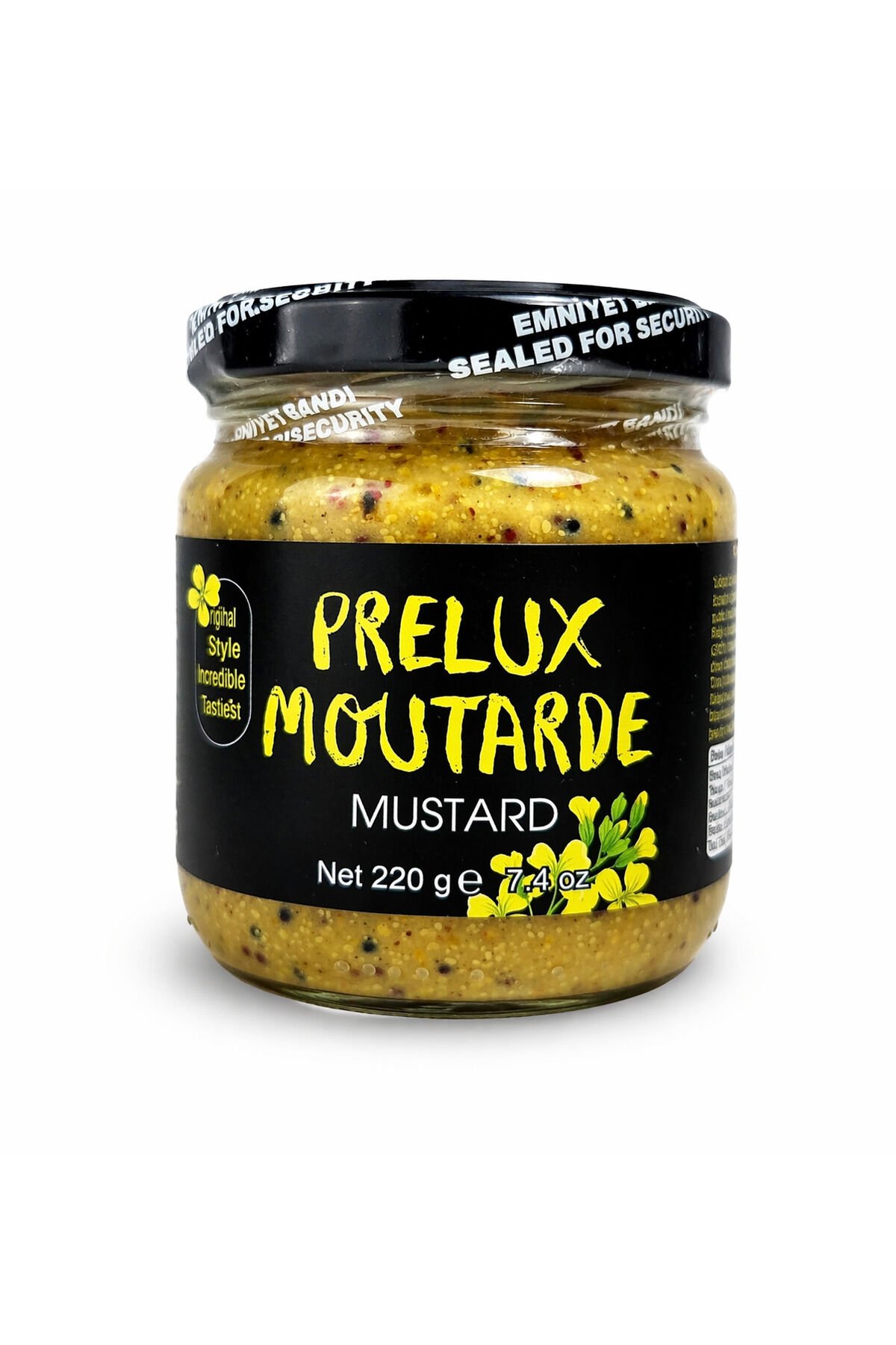 Prelux Moutarde Hardal 220 gr – Taneli Gurme Hardal (Mustard)