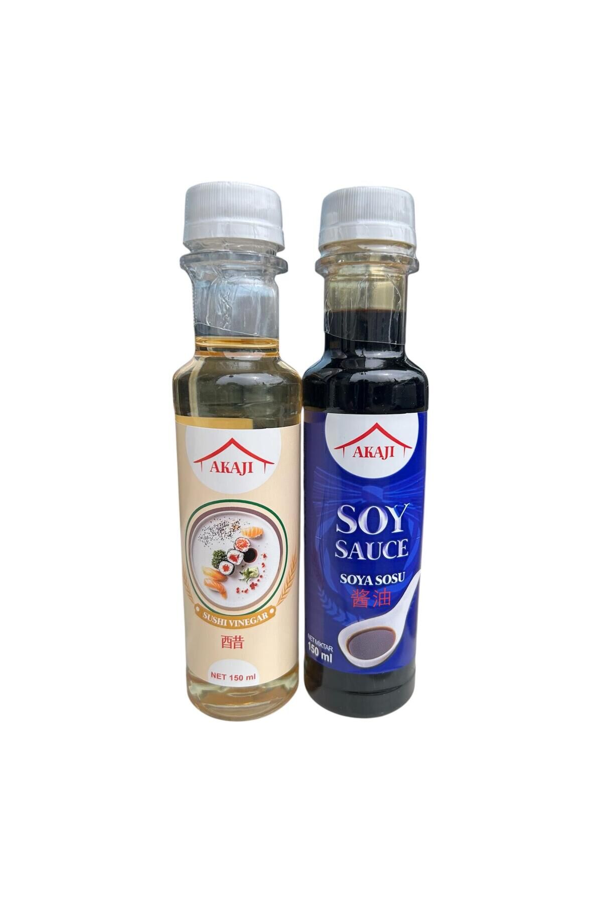 Sushi Sirkesi 150 ml & Soya Sosu 150 ml İkili Set | Sushi Sos Seti