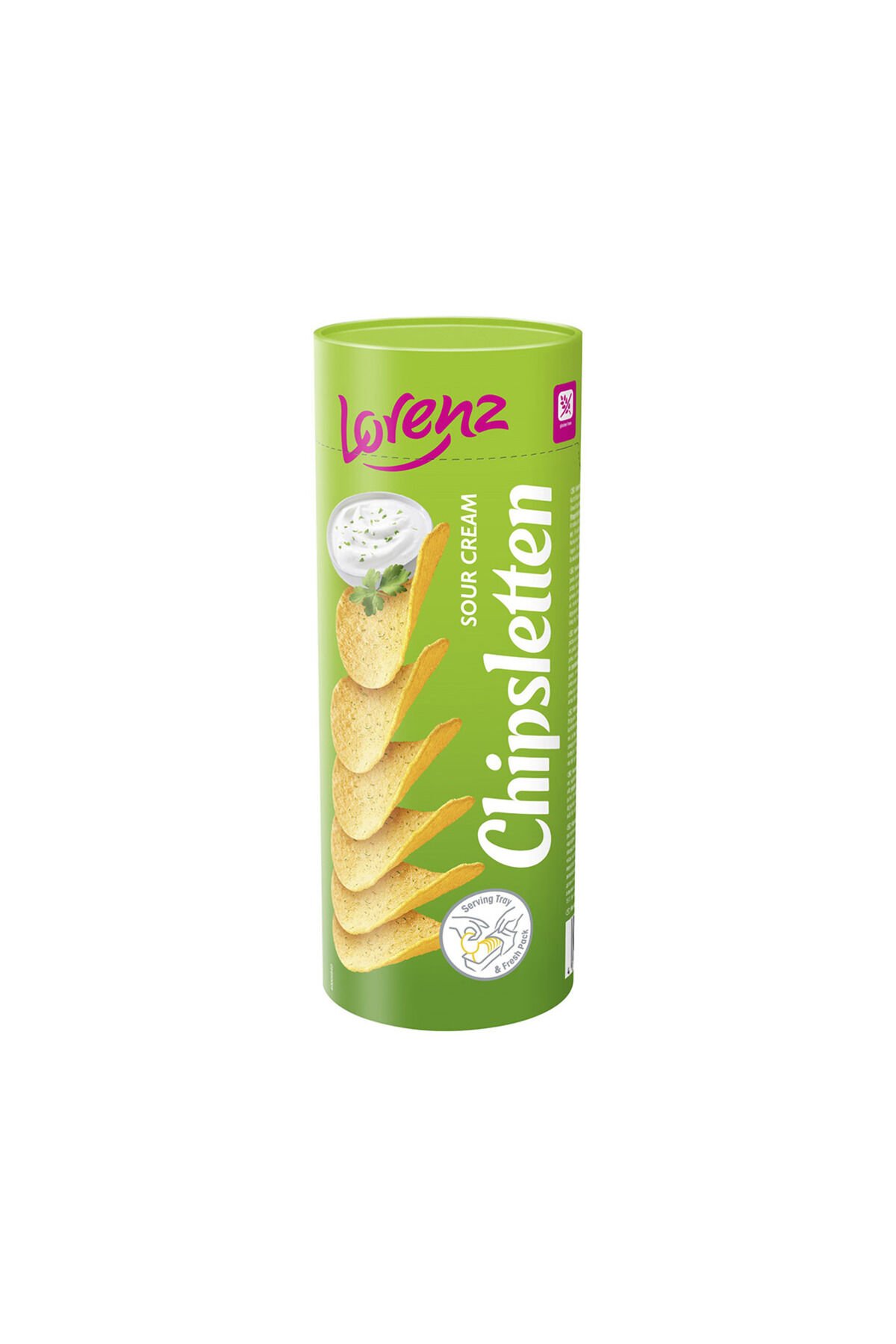 SOUR CREAM FLAVOUR CHİPSLETTEN 100 GR *3'LÜ