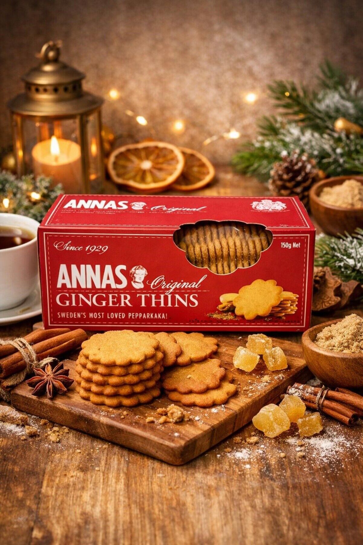 ANNAS GİNGER THİNS 150 GR