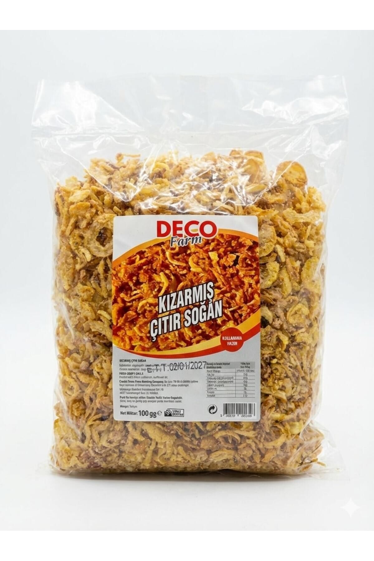 Kızartılmış Kıtır Soğan 1000 Gr