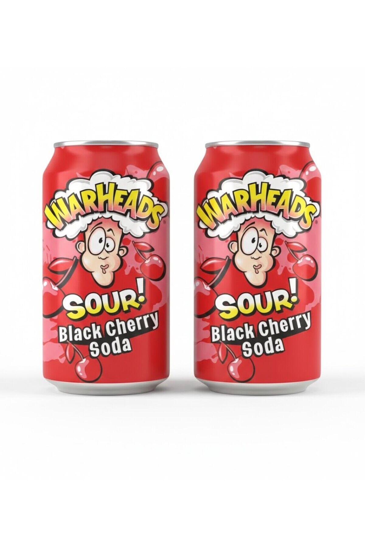Sour Black Cherry Soda - Ekşi Kiraz Aromalı Gazlı İçecek 330ml (2 ADET)