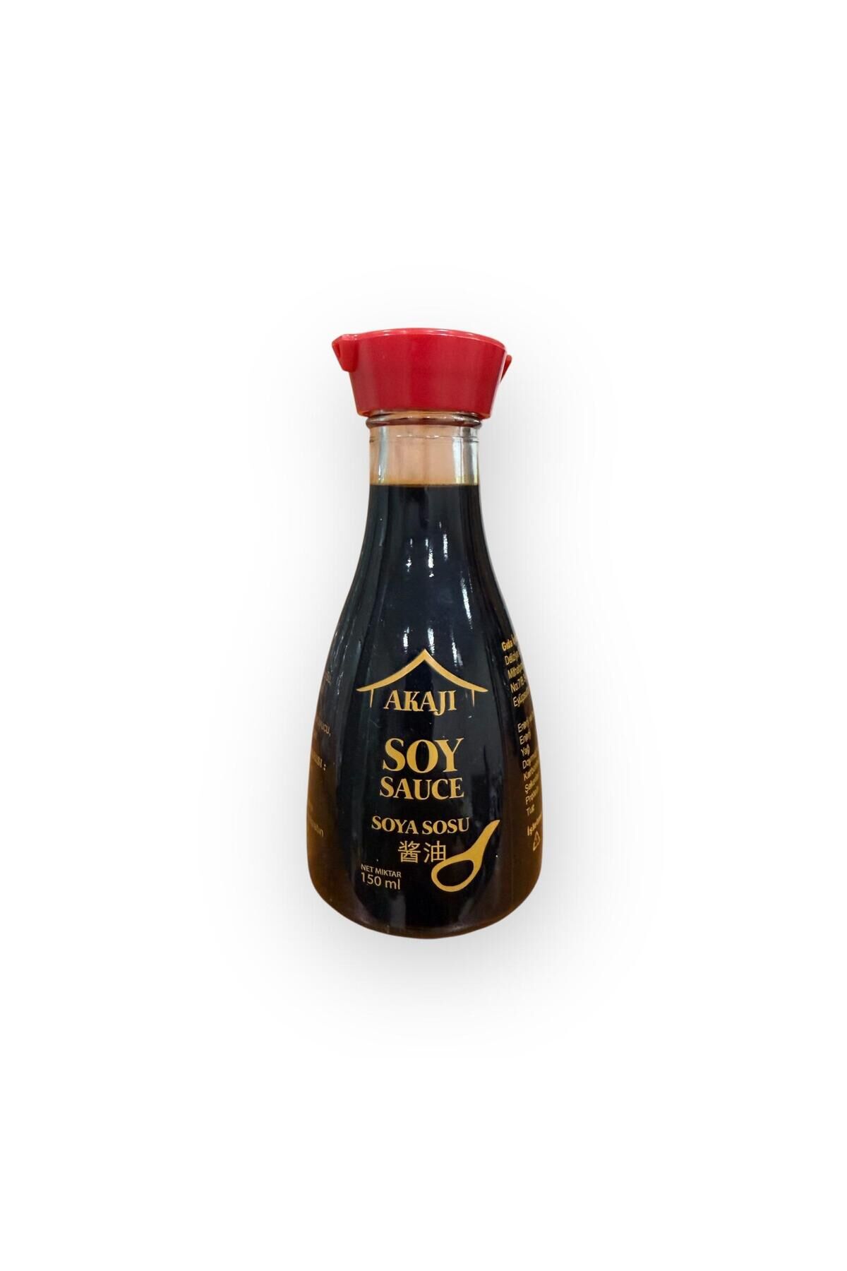 Soya Sosu 150ml, Masa Üstü Soya Sosu, Pratik Kapaklı Soya Sosu, Kolay Kullanım Şişesi