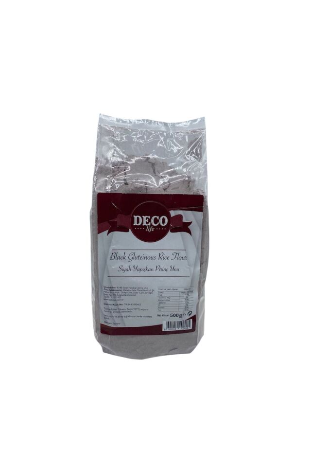 Black Gluteinous Rice Flour Siyah Yapışkan Pirinç Unu 500 G.