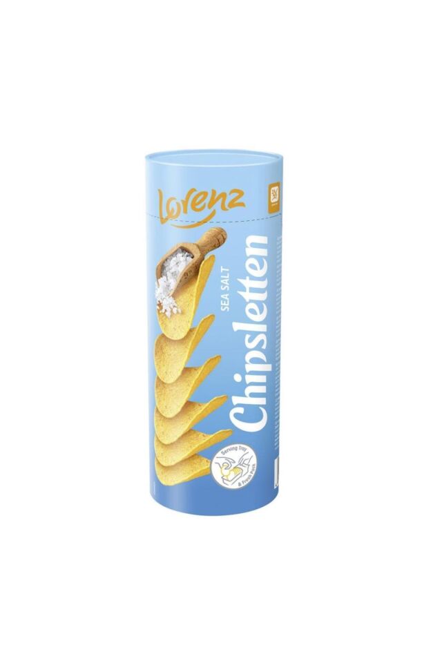 Chipsletten Sea Salt Patates Cipsi 100 G – Hafif ve Doğal Tuzlu Lezzet