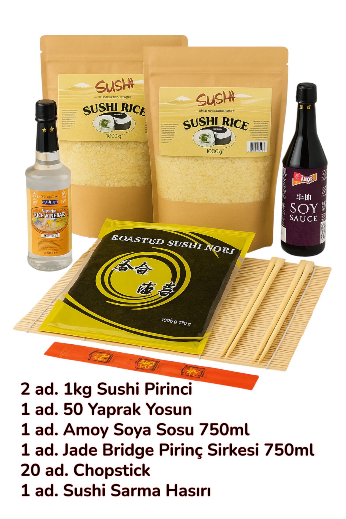 Maxi Sushi Seti – 7 Parça