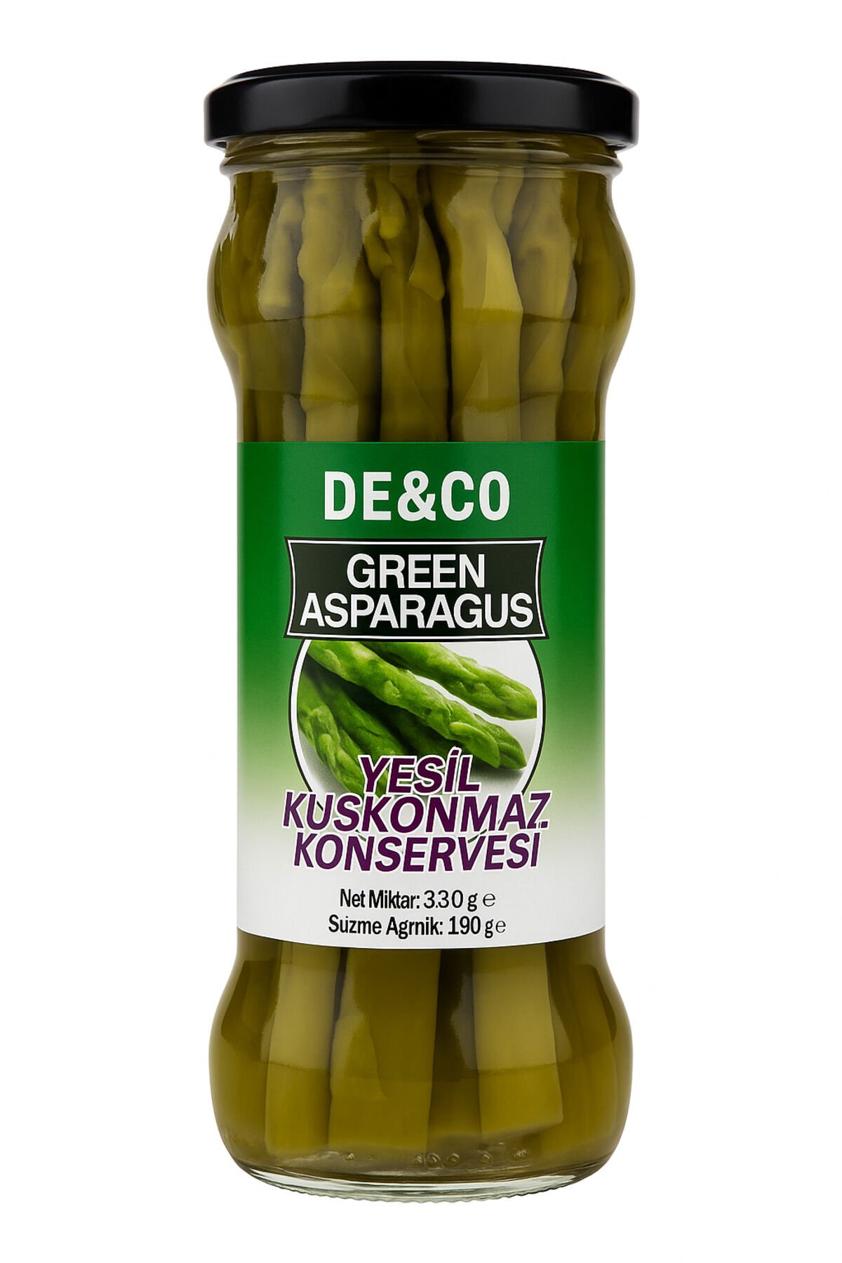 De&Co Yeşil Kuşkonmaz Asparagus 330 ML