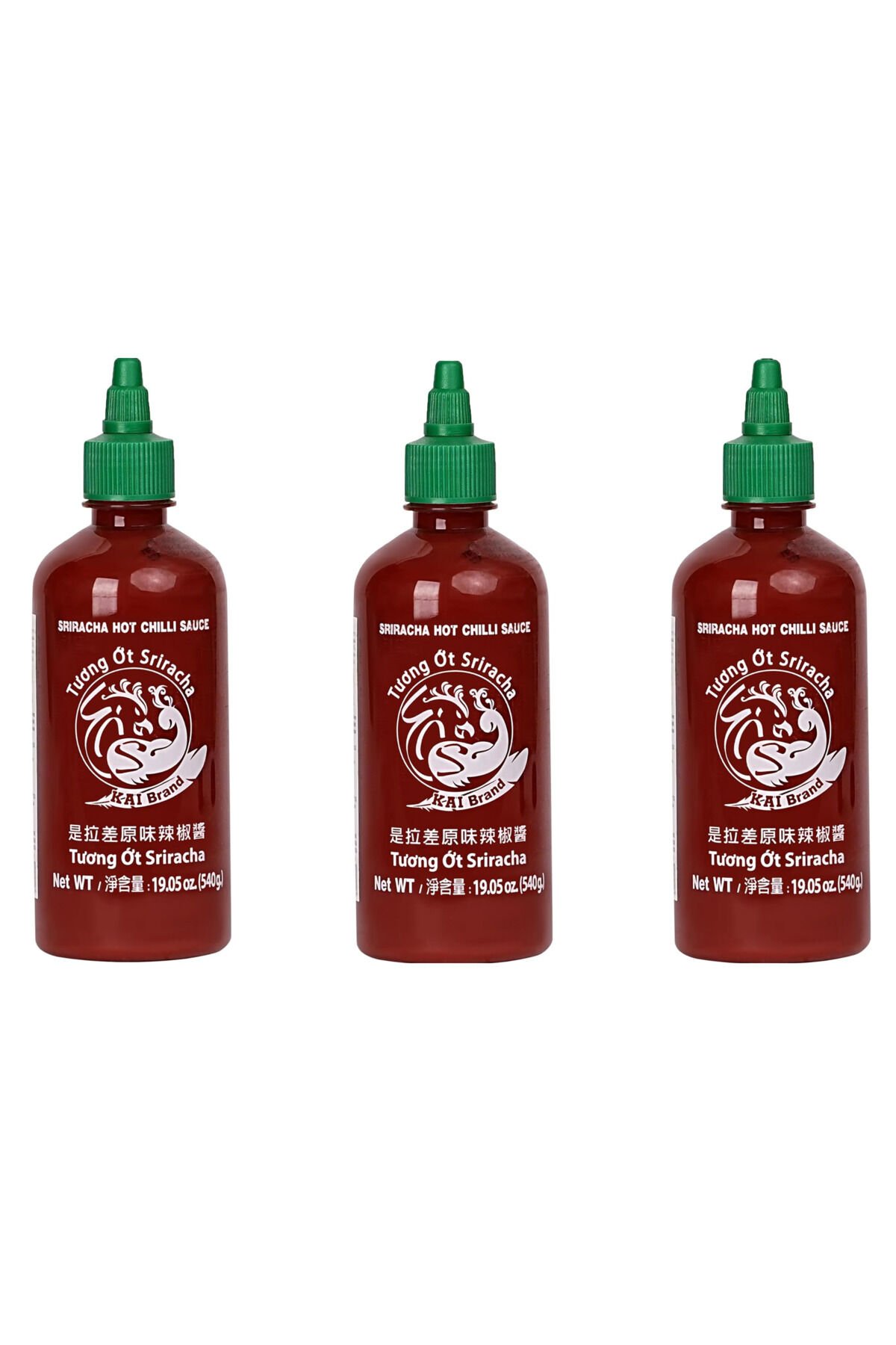 Brand Sriracha Acı Biber Sos 540 G x 3 Adet