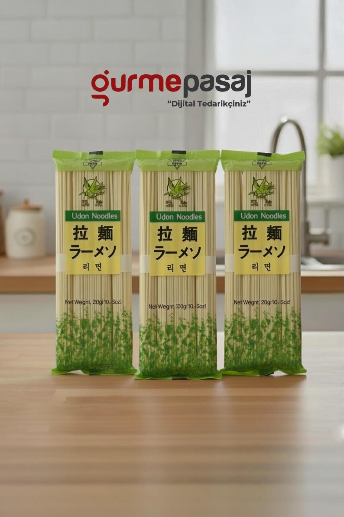 Udon Noodle Erişte 300 G x 3 Adet