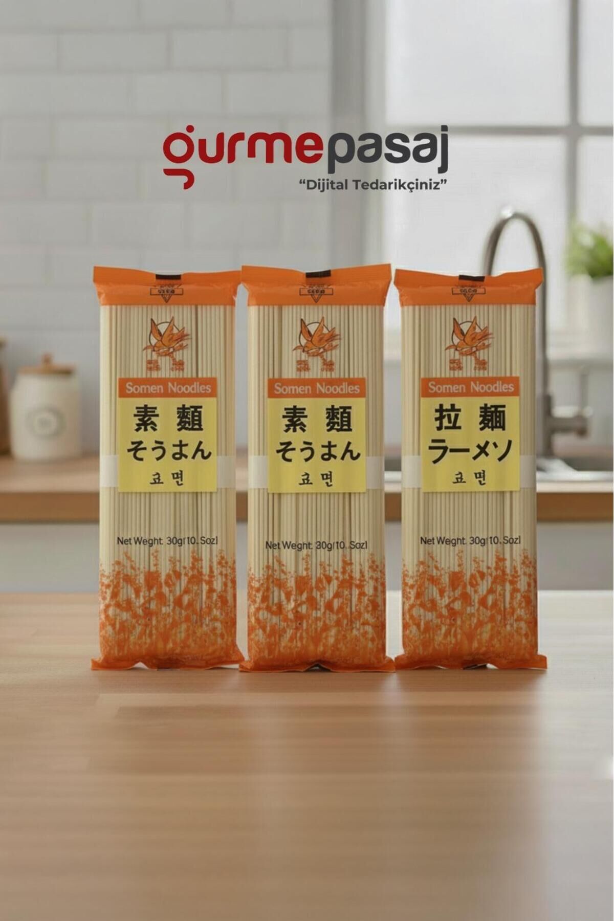 Somen Noodle Erişte 300 G x 3 Adet