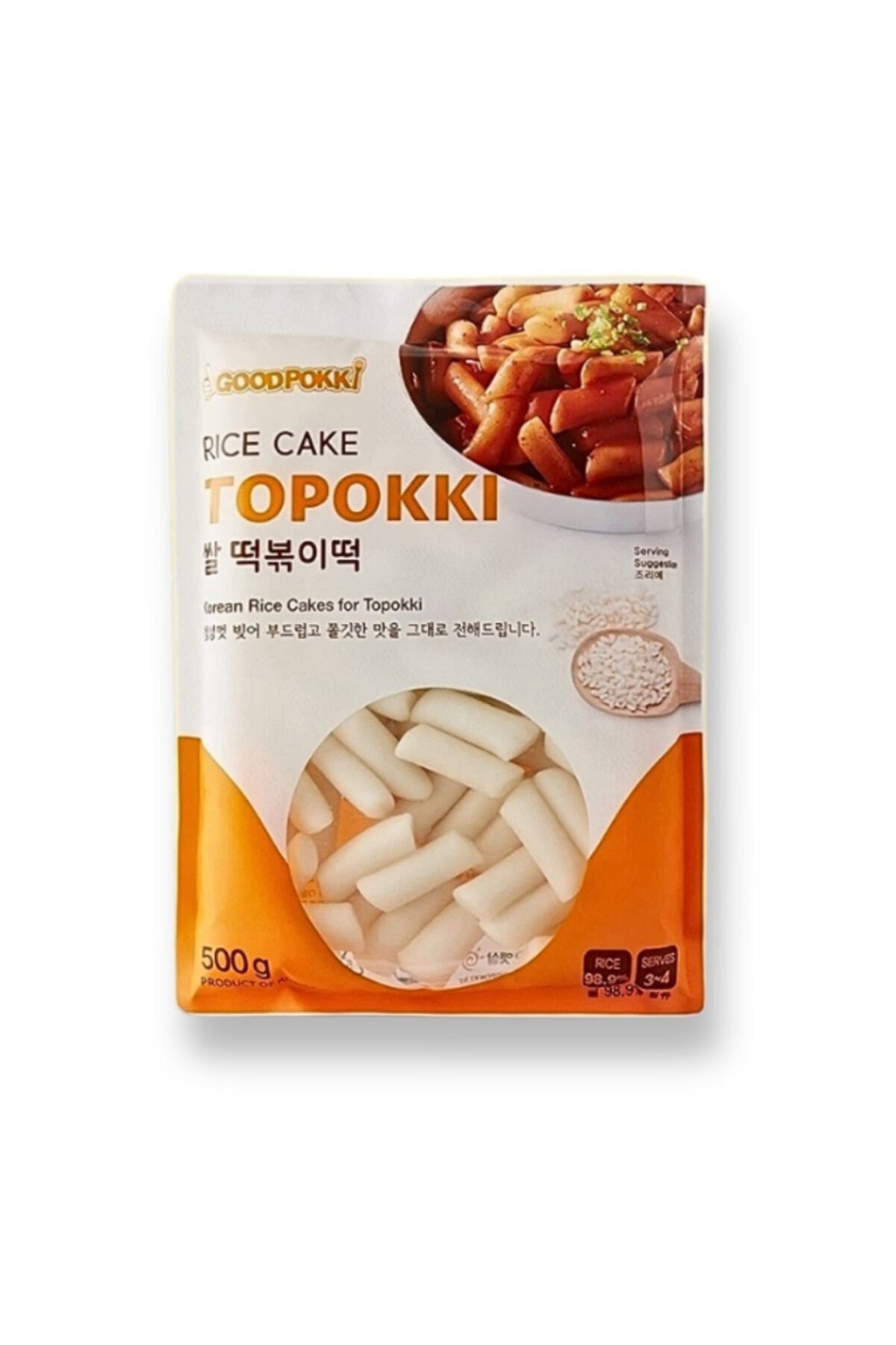 Tteokbokki Kore Pirinç Keki 500gr