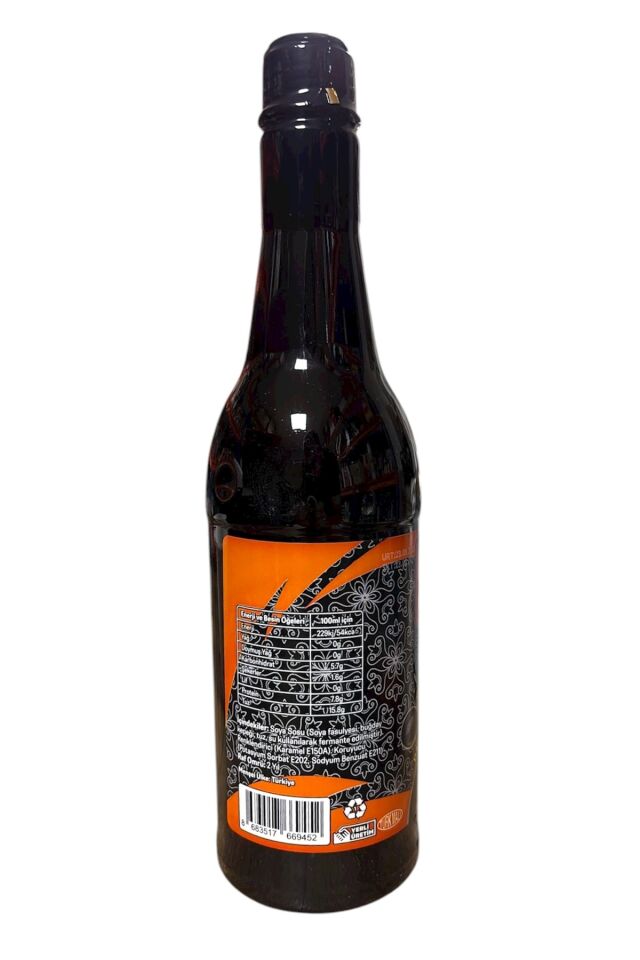 Koyu Soya Sosu 750 ml – Dark Soy Sauce - 12 adet