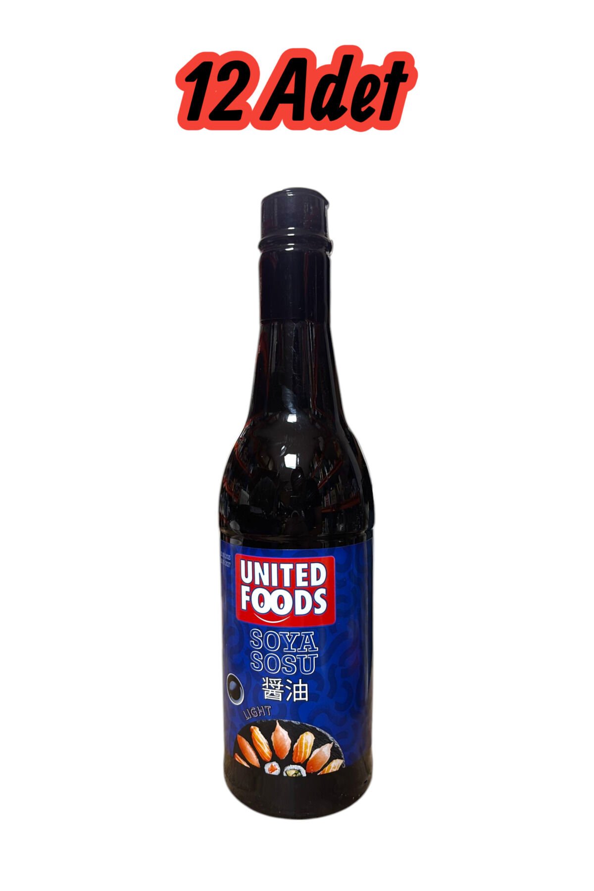 Az Tuzlu Soya Sosu 750 ml – Light Soy Sauce - 12 adet