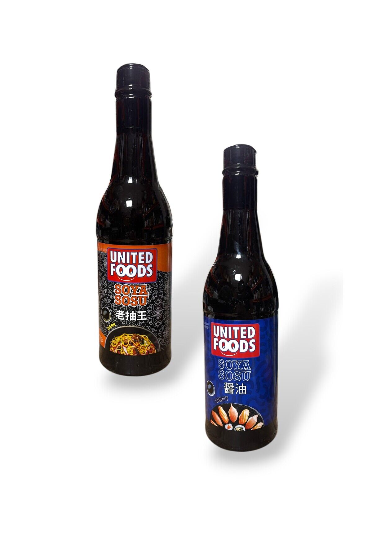 Soya Sosu İkili Set 2x750 ml (Koyu + Az Tuzlu)