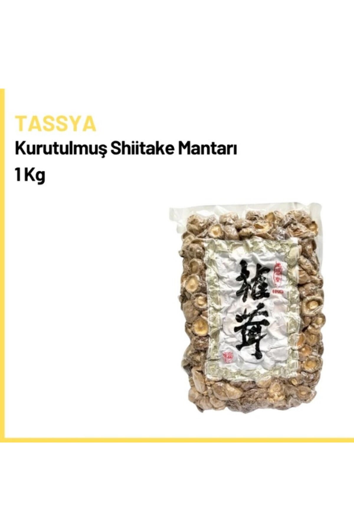 Kurutulmuş Shiitake Mantarı 1 Kg