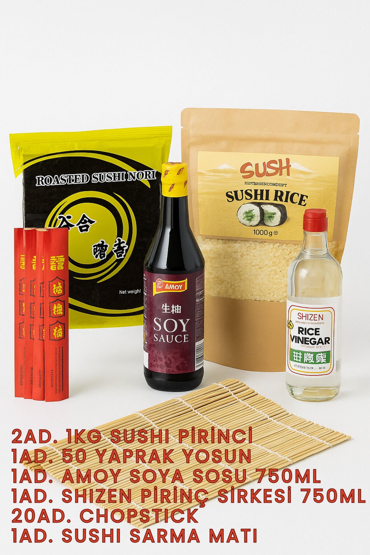 Maxi Sushi Seti – 7 Parça