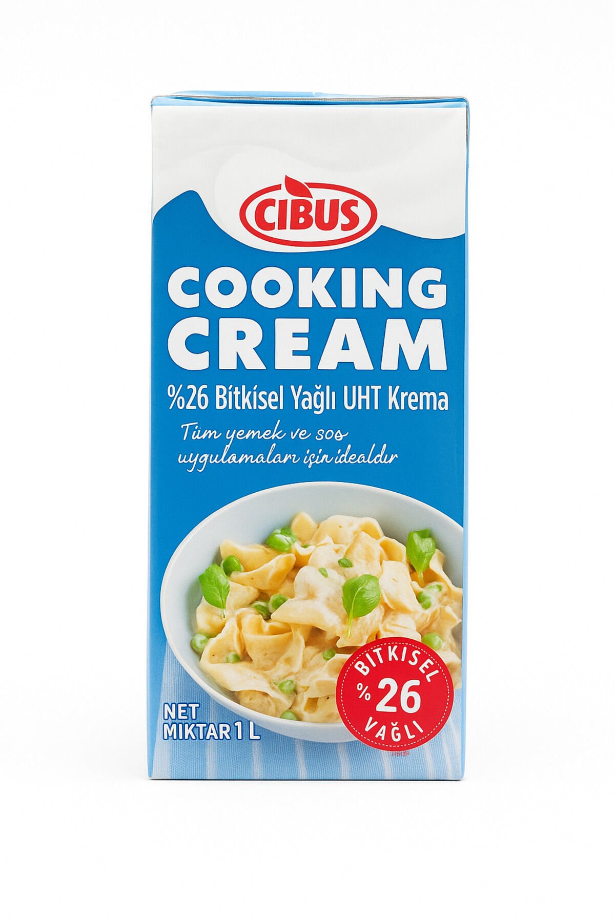 %26 Bitkisel Yağlı UHT Krema - Cooking Cream 1L