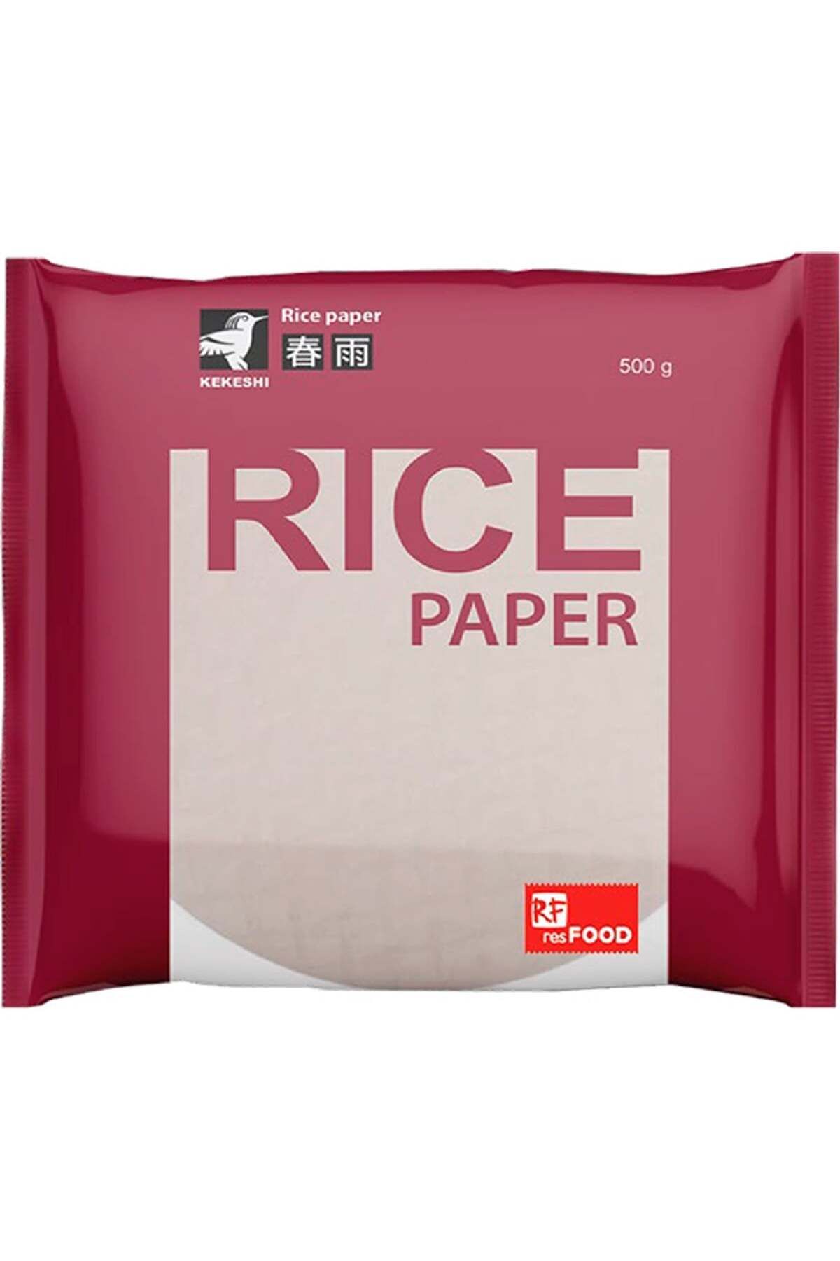 Rice Paper Pirinç Yufkası Ortalama 50 Yaprak 500 G.