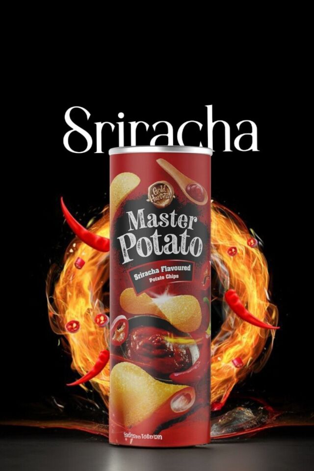 Hot & Spicy Potato Chips Acılı ve Baharatlı Patates Cipsi 160 Gr