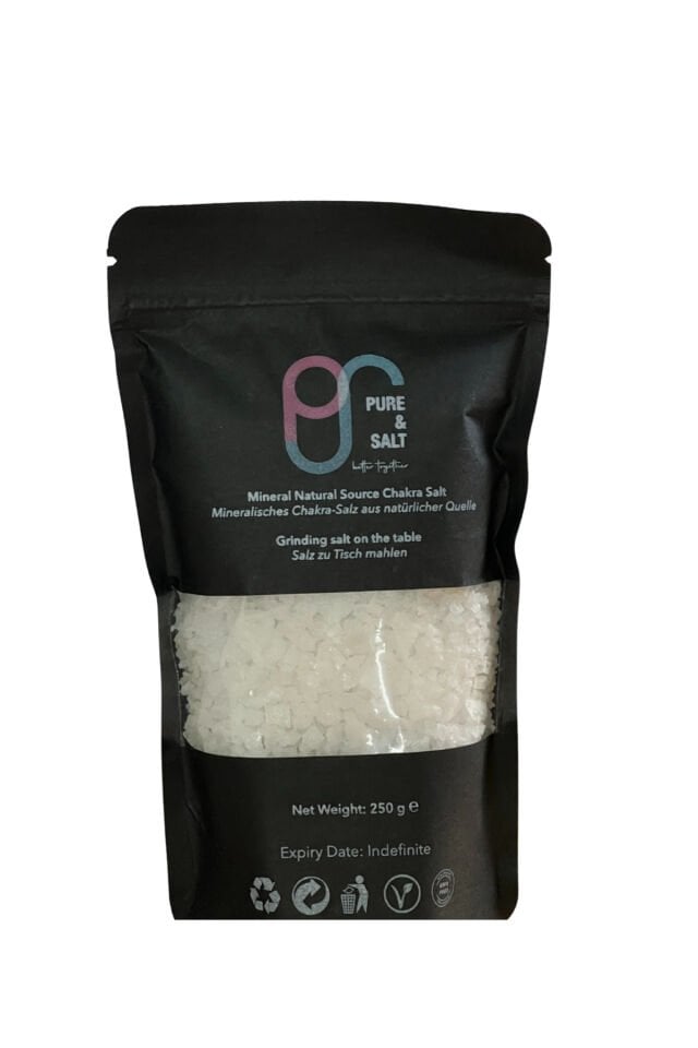 Doğal Mineralli Tuz / Chakra Salt / 250 gr.