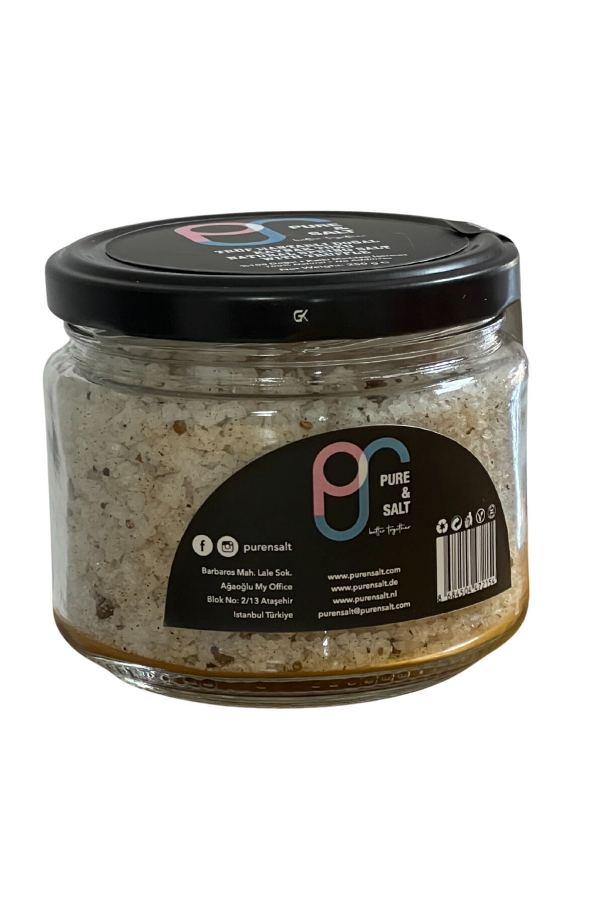 Trüf Mantarlı Doğal Kaynak Tuzu / 250 gr.