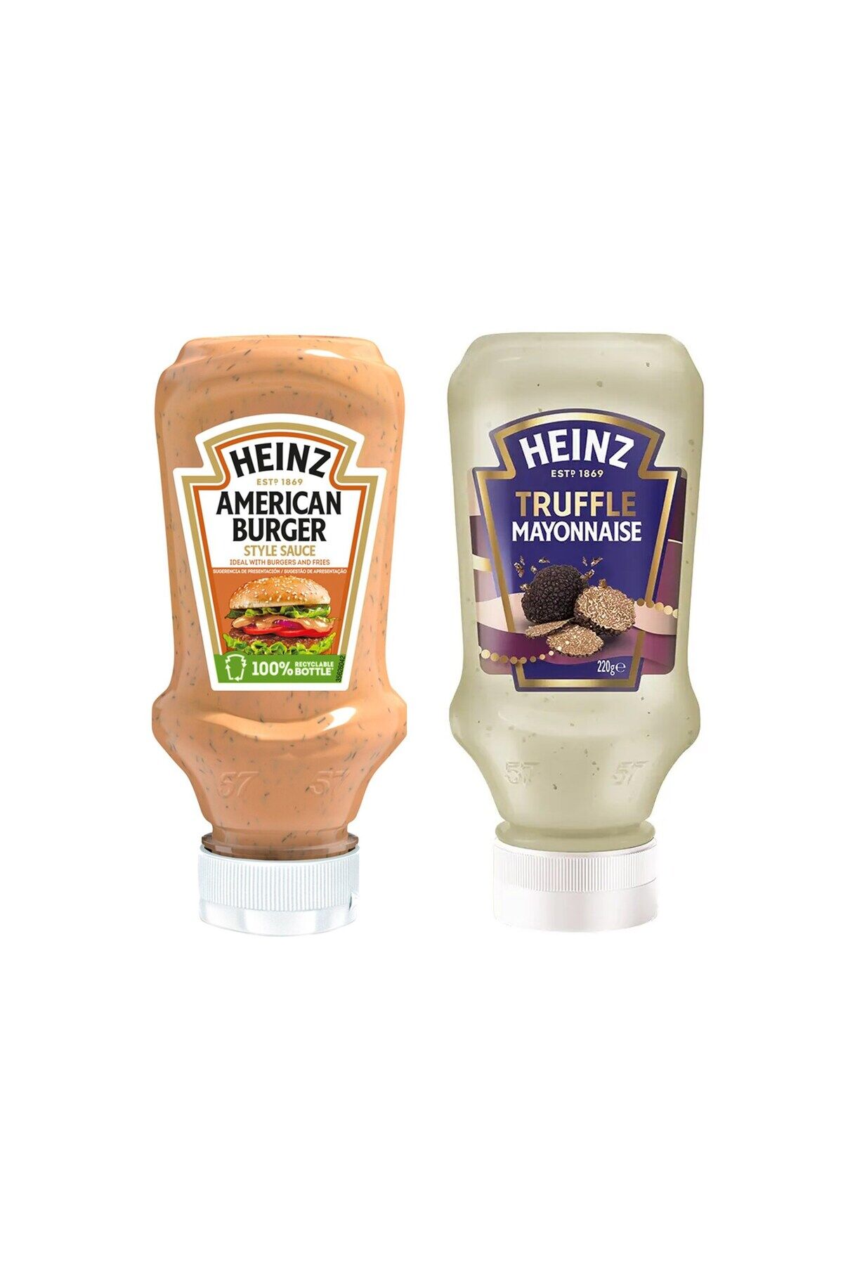 American Burger Sos 230 gr Truffle Mayonez 220 gr 2 Li Set