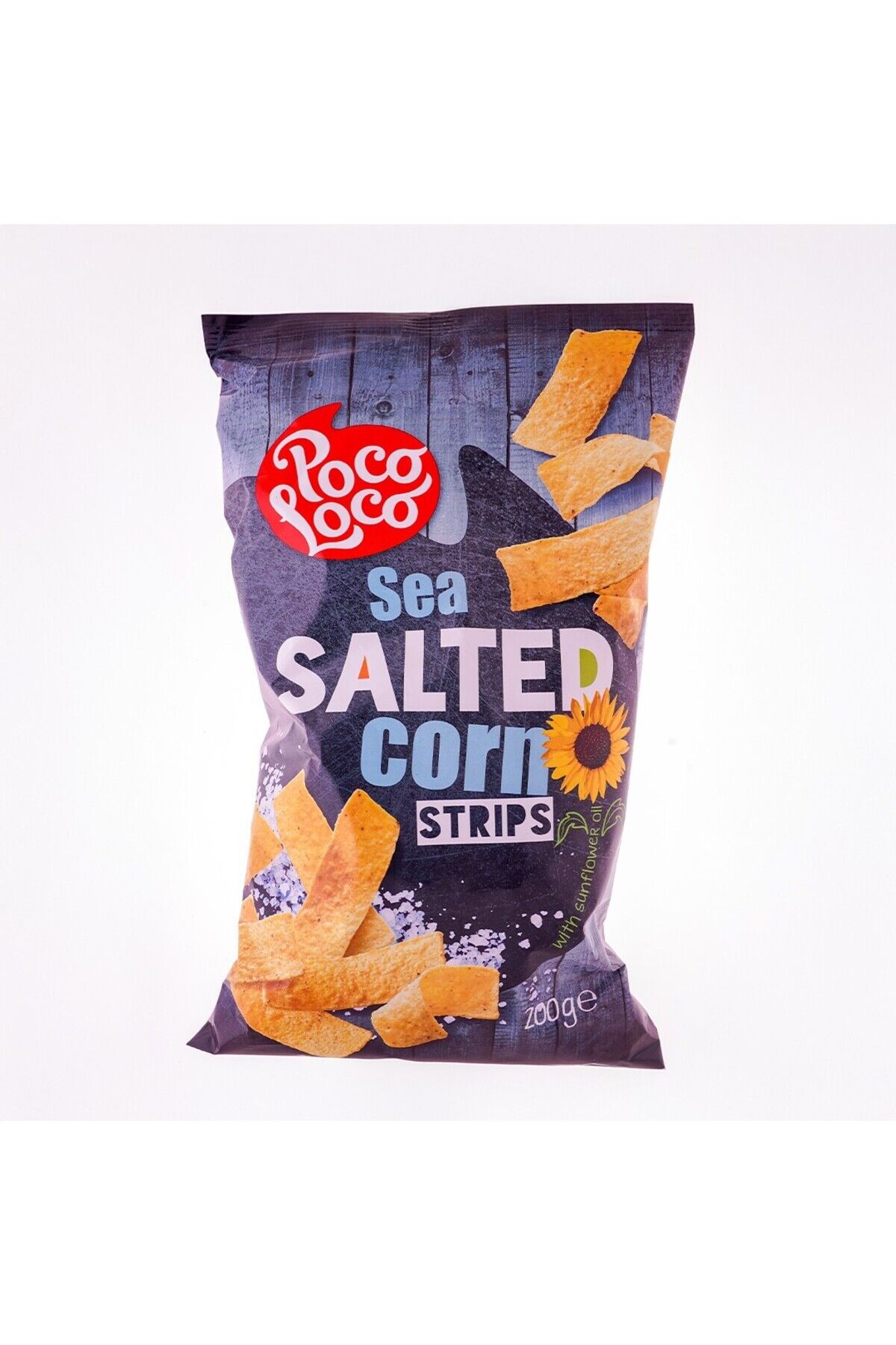 Sea Salted Corn Strips 200 Gr