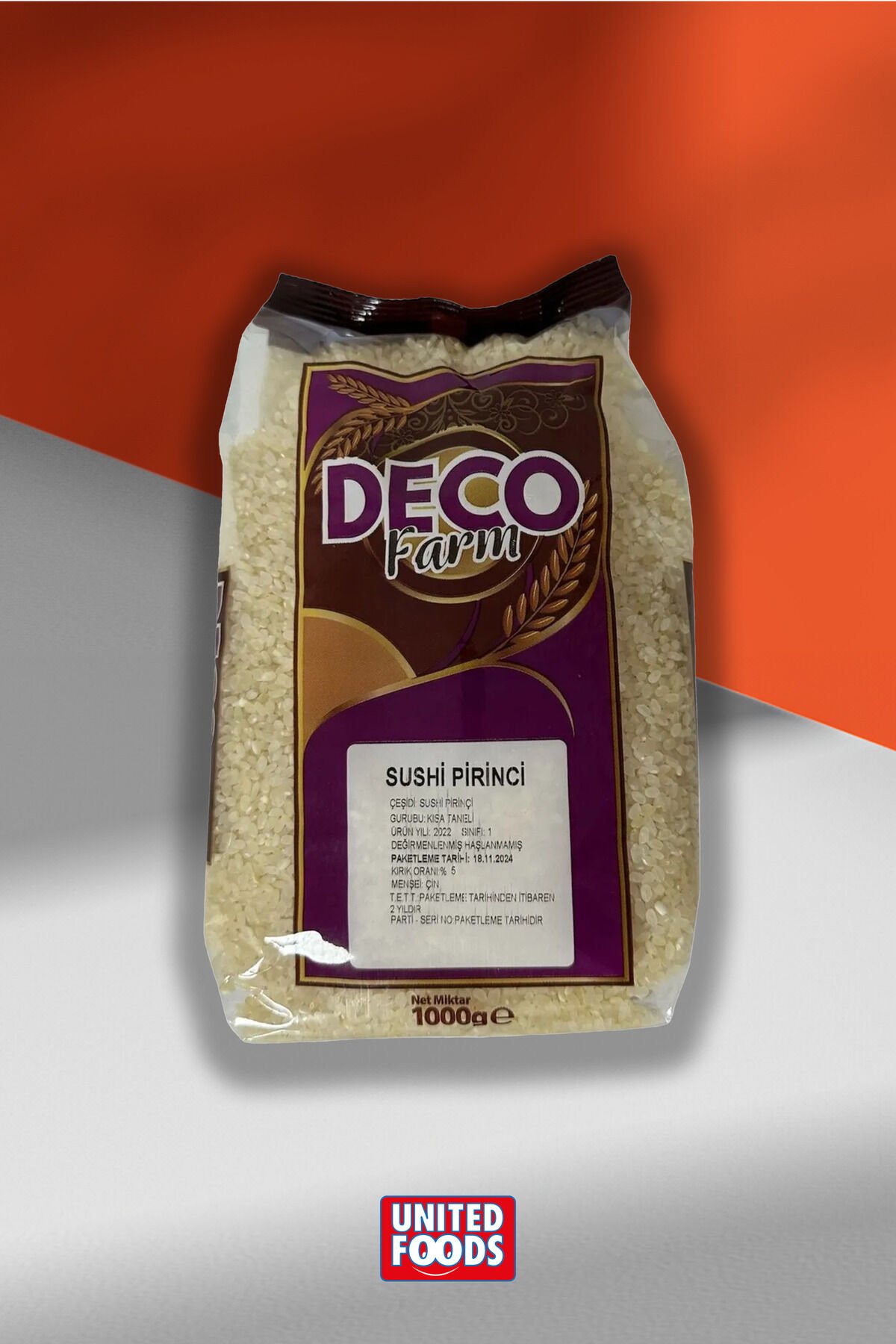 Farm Sushi Pirinci 1kg