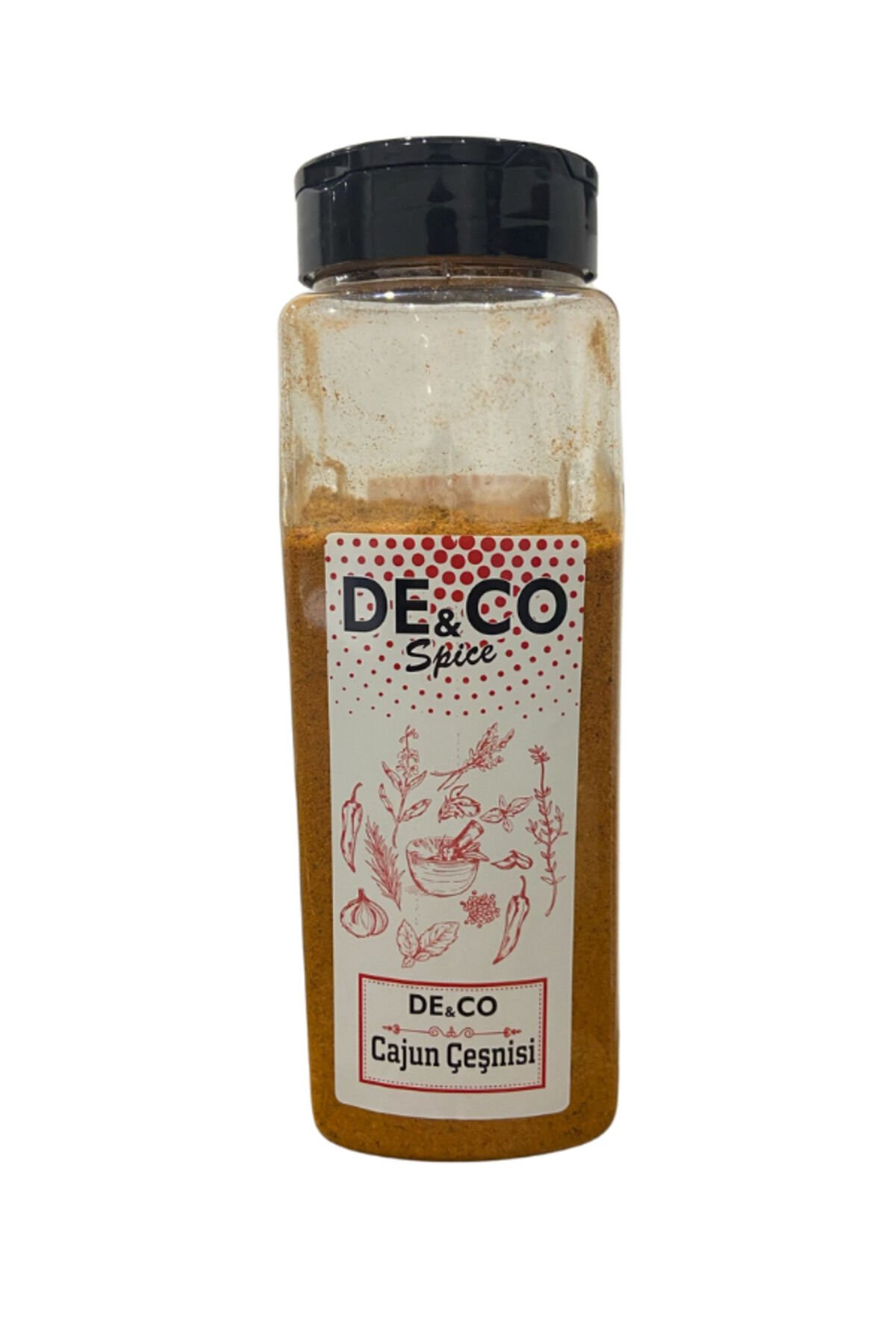 De-co Kajun Baharatı 500 gr – Tavuk & Patates Için Özel Karışım