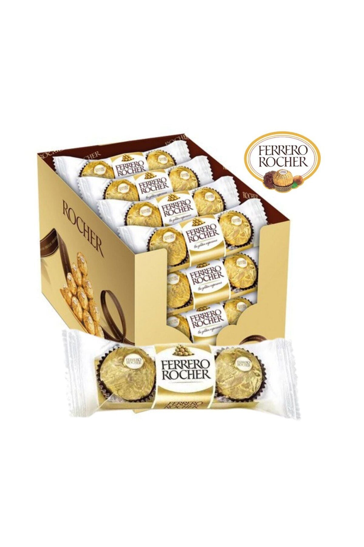 Sütlü Bütün Fındıklı Çikolata 3'lü 37,5 gr X 16 Adet
