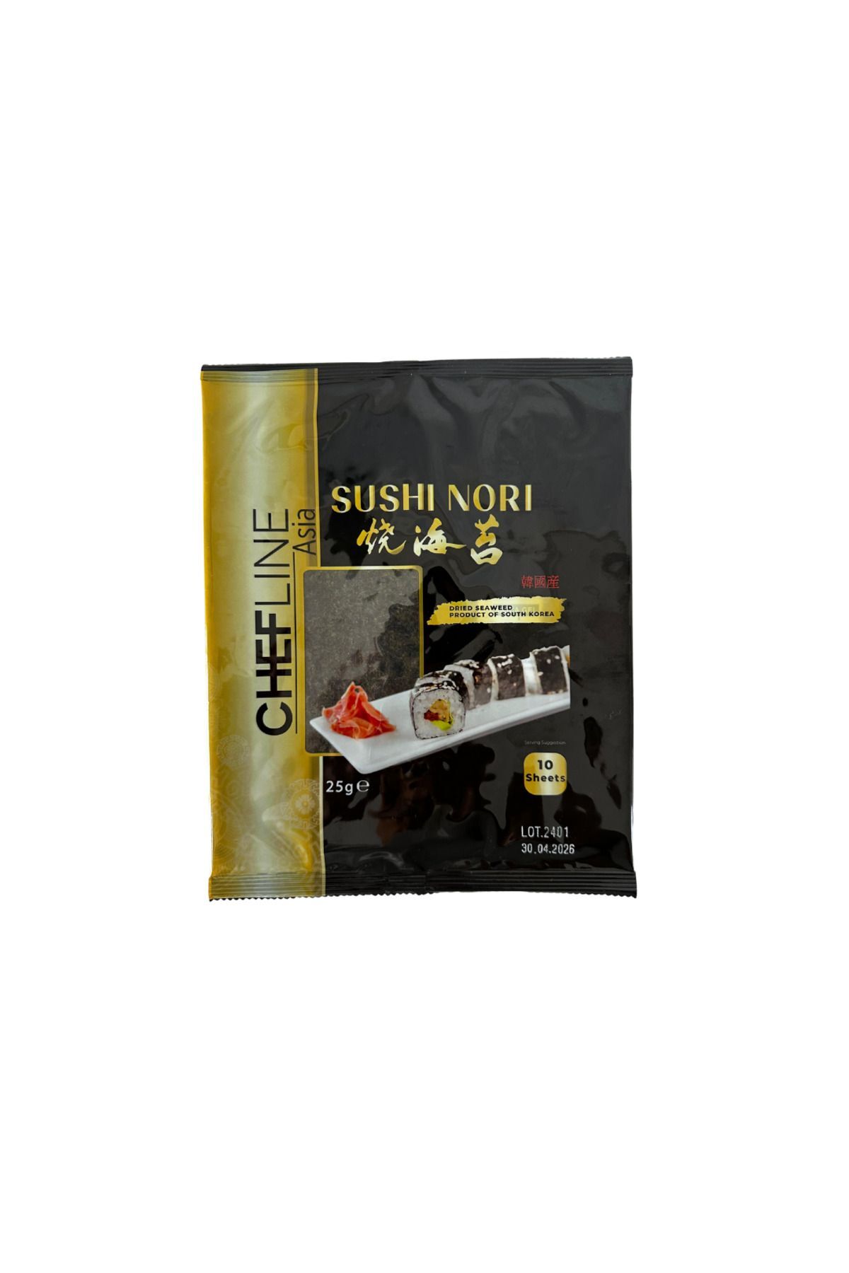 Kurutulmuş Yosun (Sushi Nori) 10 Yaprak / 25 Gr