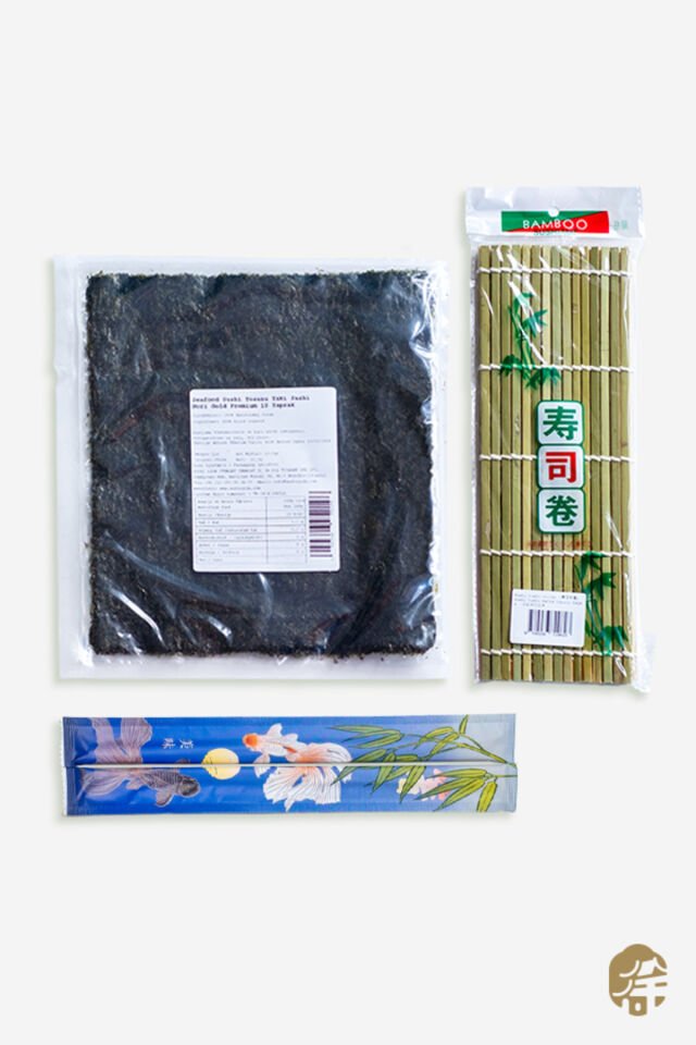 Sushi Nori Yosunu 5 yaprak , Sushi Matı / Suşi Seti