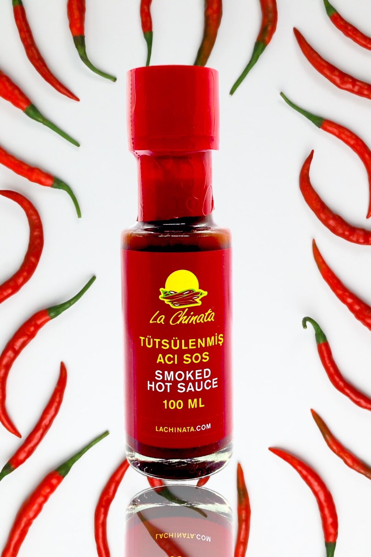 Tütsülenmiş Acı Biber Sosu Smoked Paprica Hot Souce 100 ml.