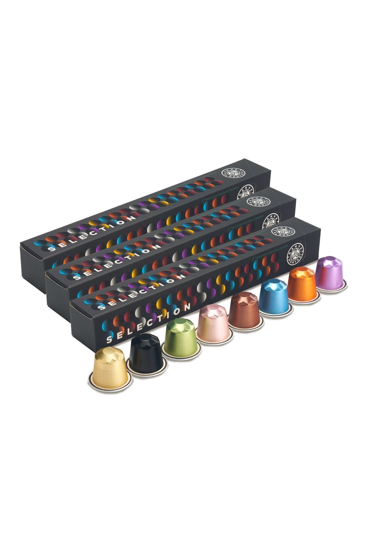 Selection Kapsül Kahve 3'lü Set Nespresso Ile Uyumlu