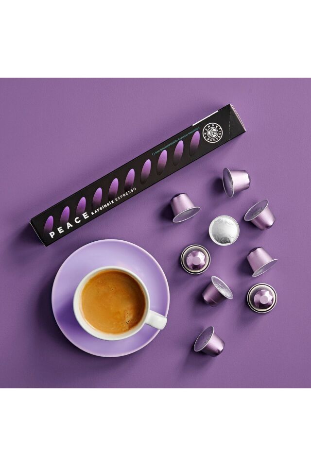 Kafeinsiz Kapsül Kahve 10'lu Kutu Nespresso Ile Uyumlu