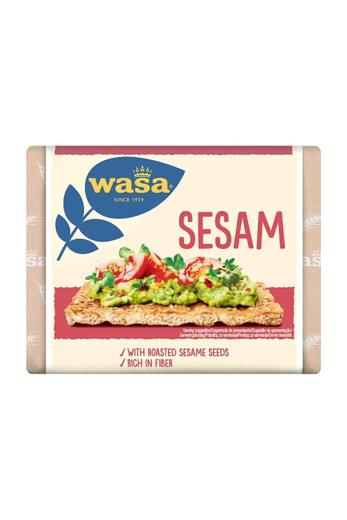 Susamlı Gevrek Ekmek Crispbread Sesam 200 Gr