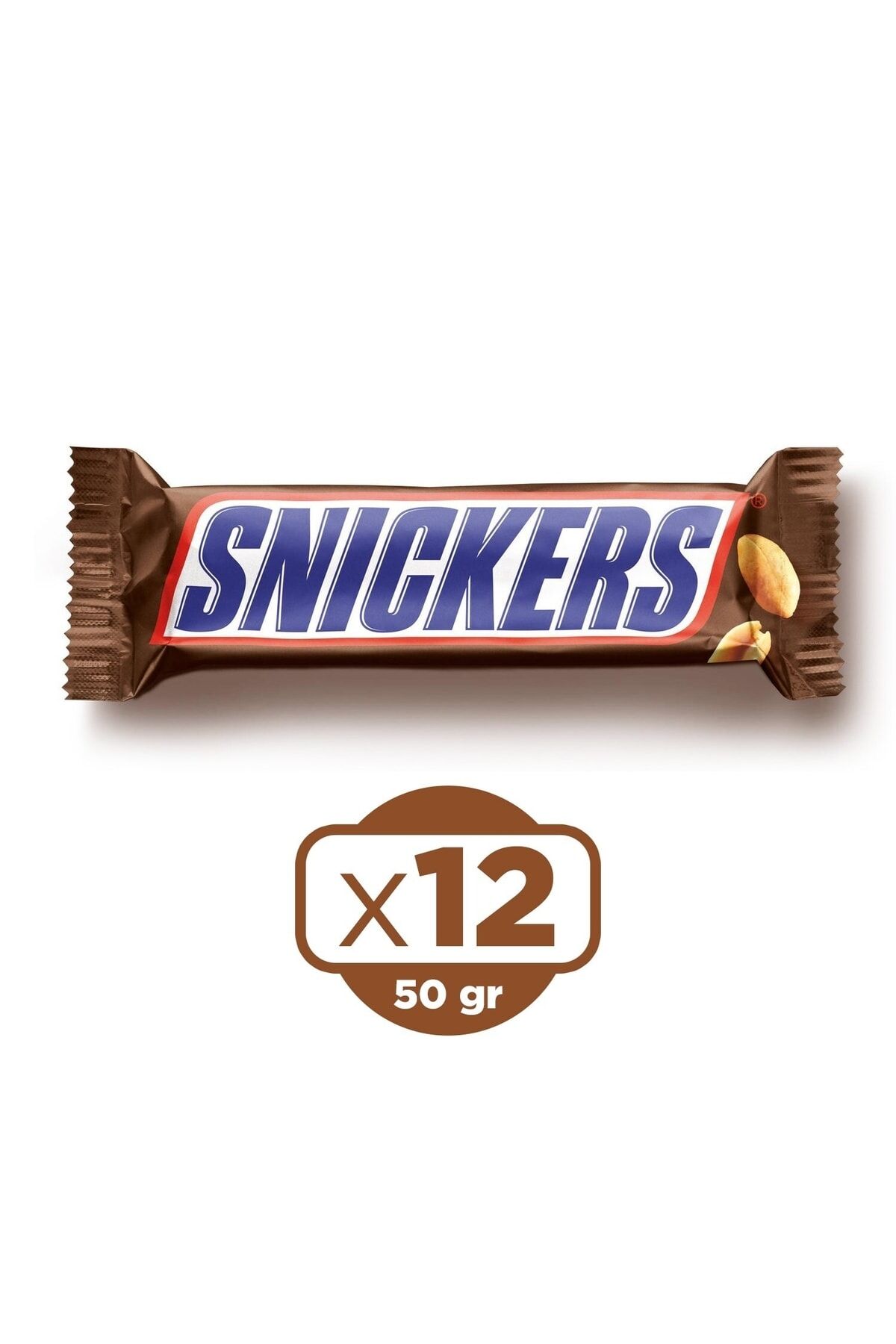 50 Gr Yer Fıstıklı Çikolata 12 Li