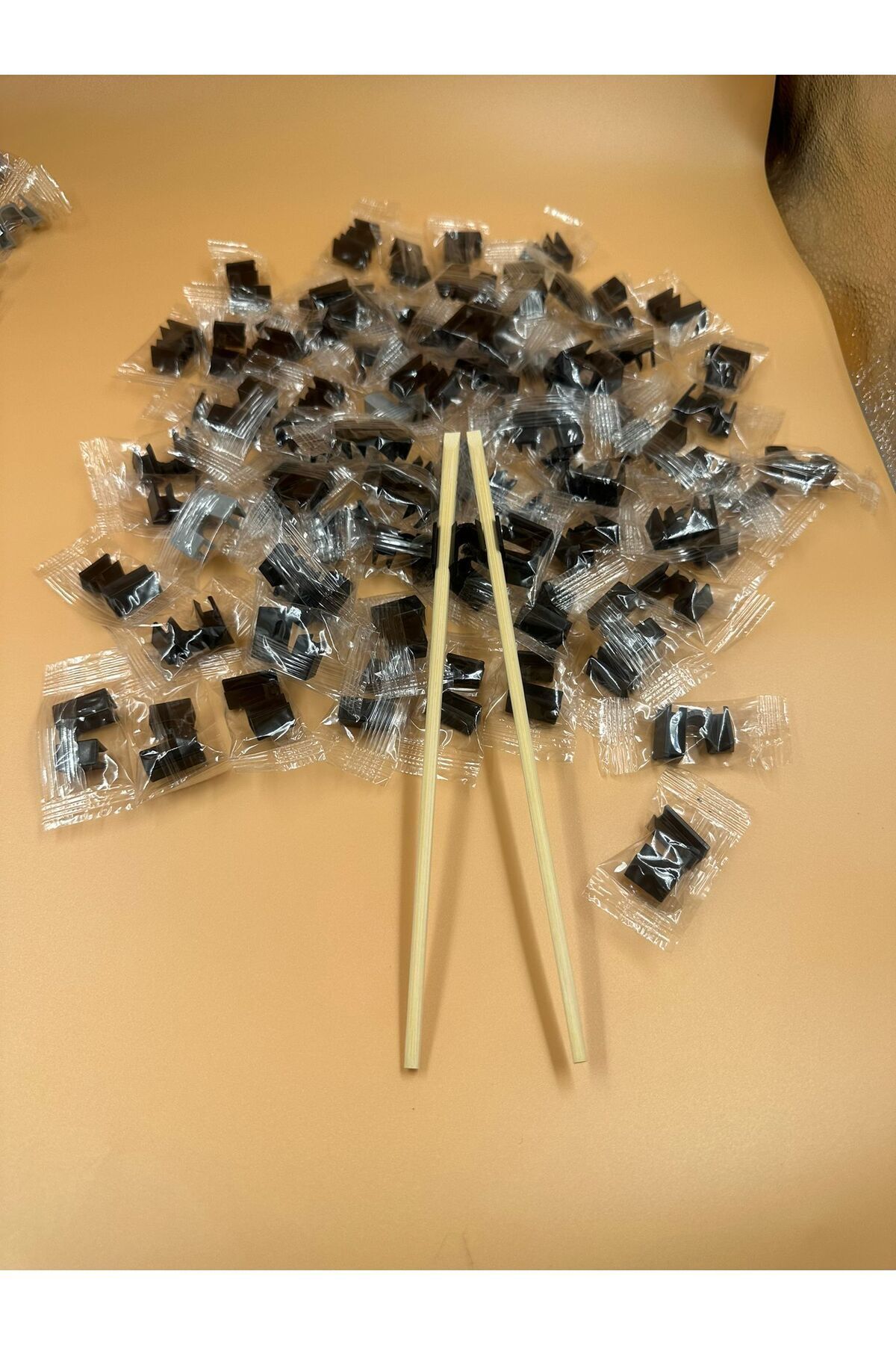 100 Adet Chopstick Öğretici Tutma Aparatı