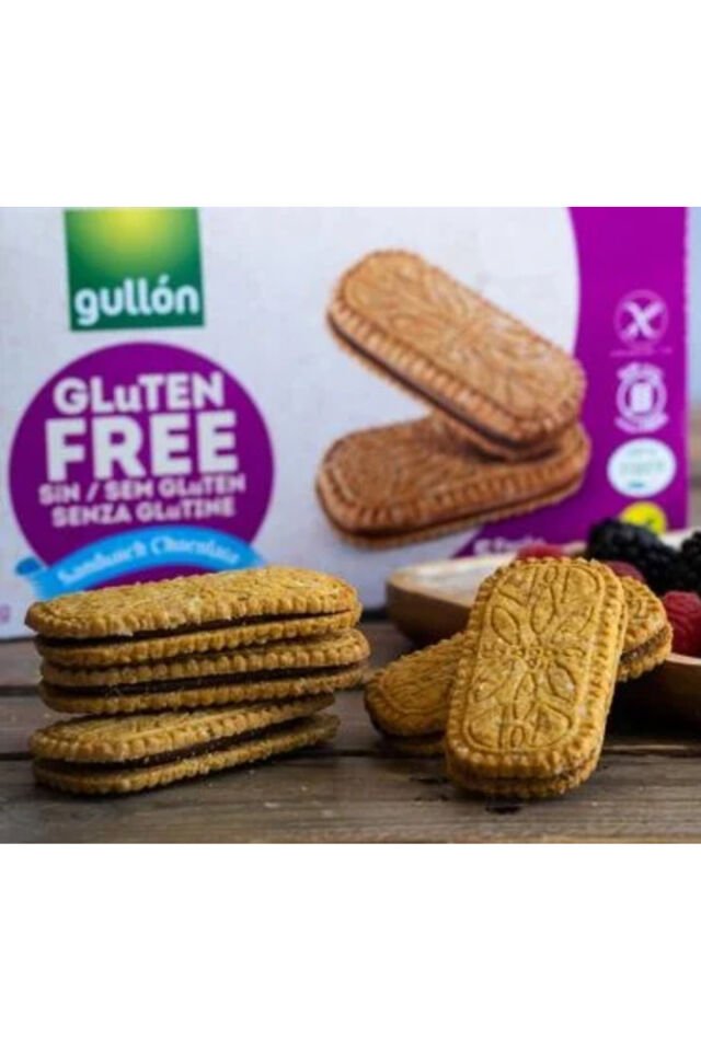 Glutensiz Çikolata Dolgulu Sandviç Bisküvi 225g