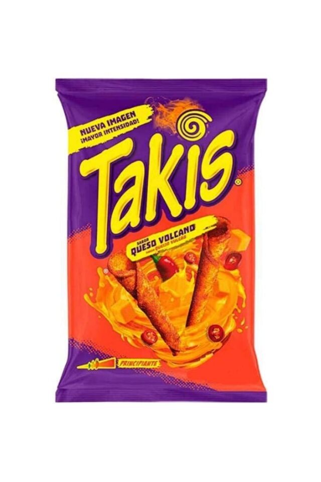 Queso Volcano (CORN SNACK FLAVOURED WITH CHILLI & CHEESE) 35g