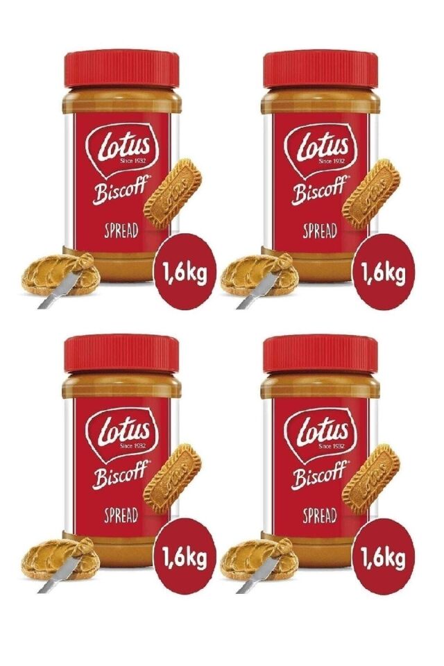 Bıscoff Spread Orıgınal 1600gr. X 4 Adet