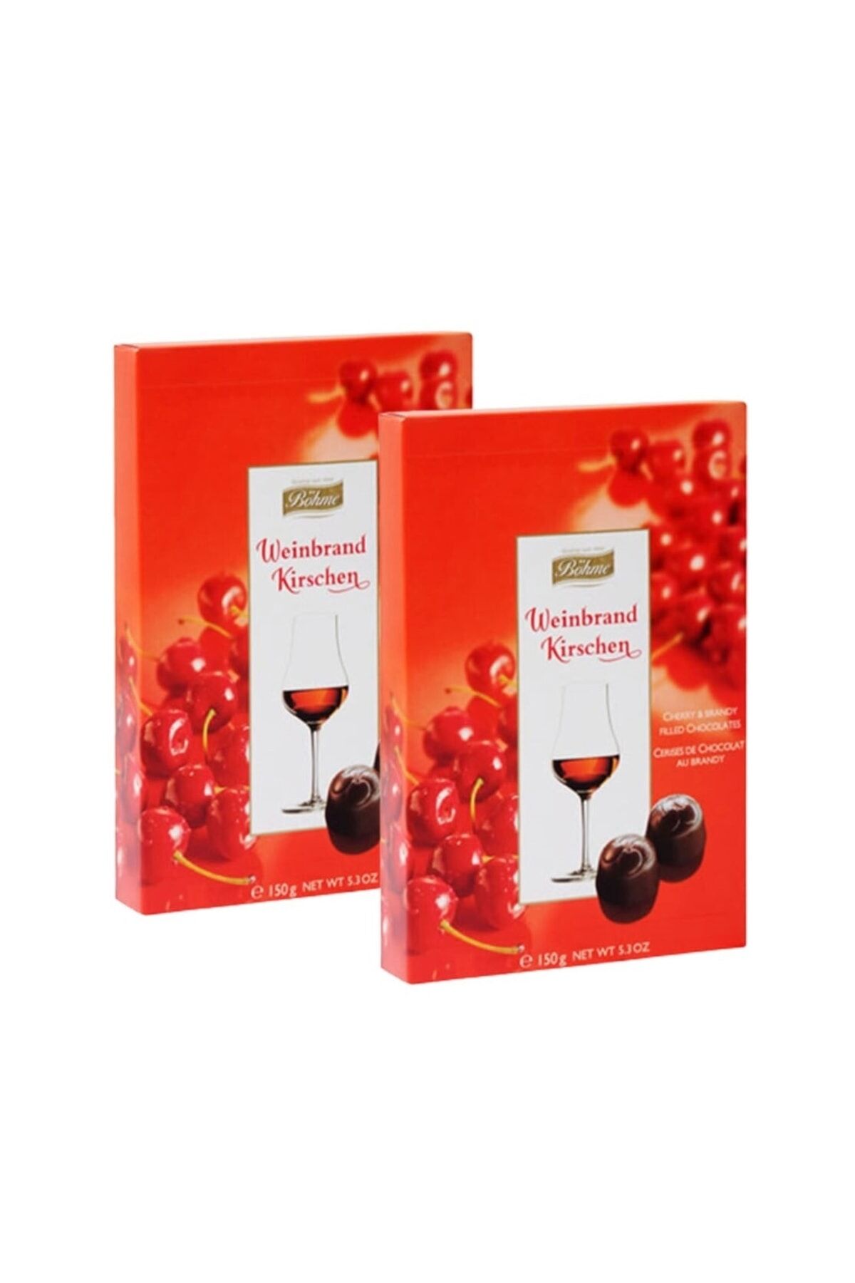 Vişne-brandy Likörlü Çikolata 150 G - 2 Adet