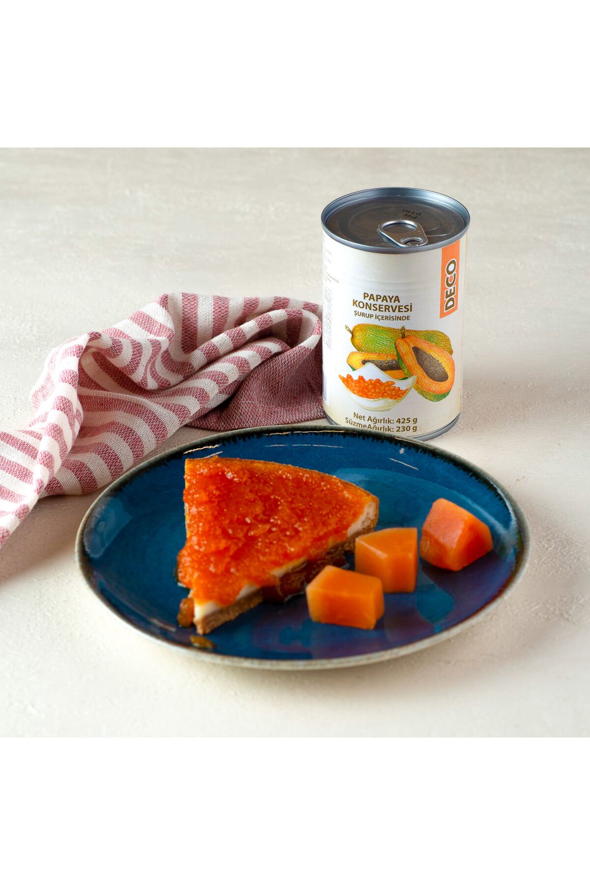 Papaya Konservesi 425 Gr