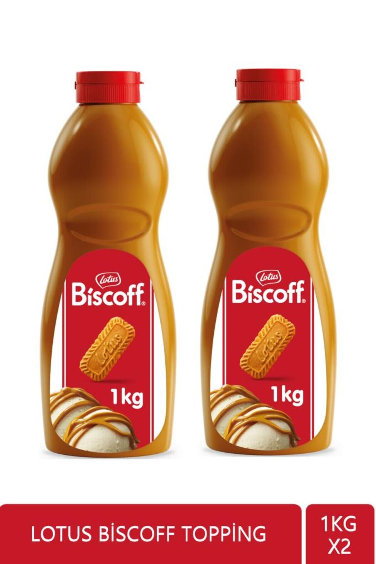 Biscoff Topping Sos 1 KG X2