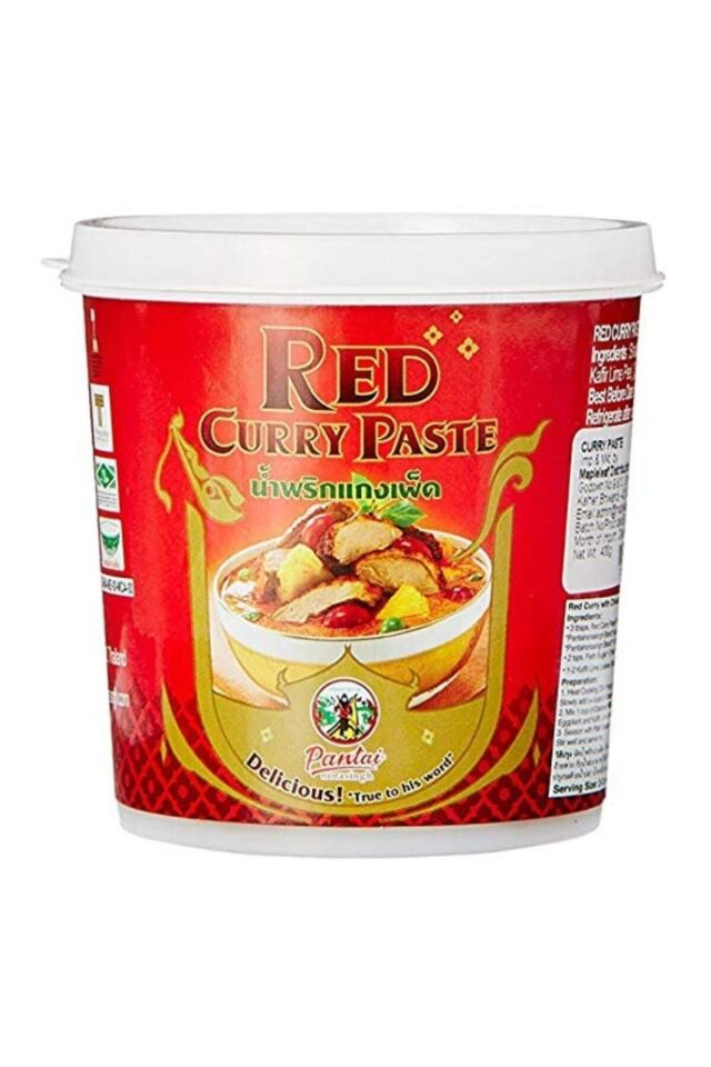 Kırmızı Köri Ezmesi Red Curry Paste - 400 Gr