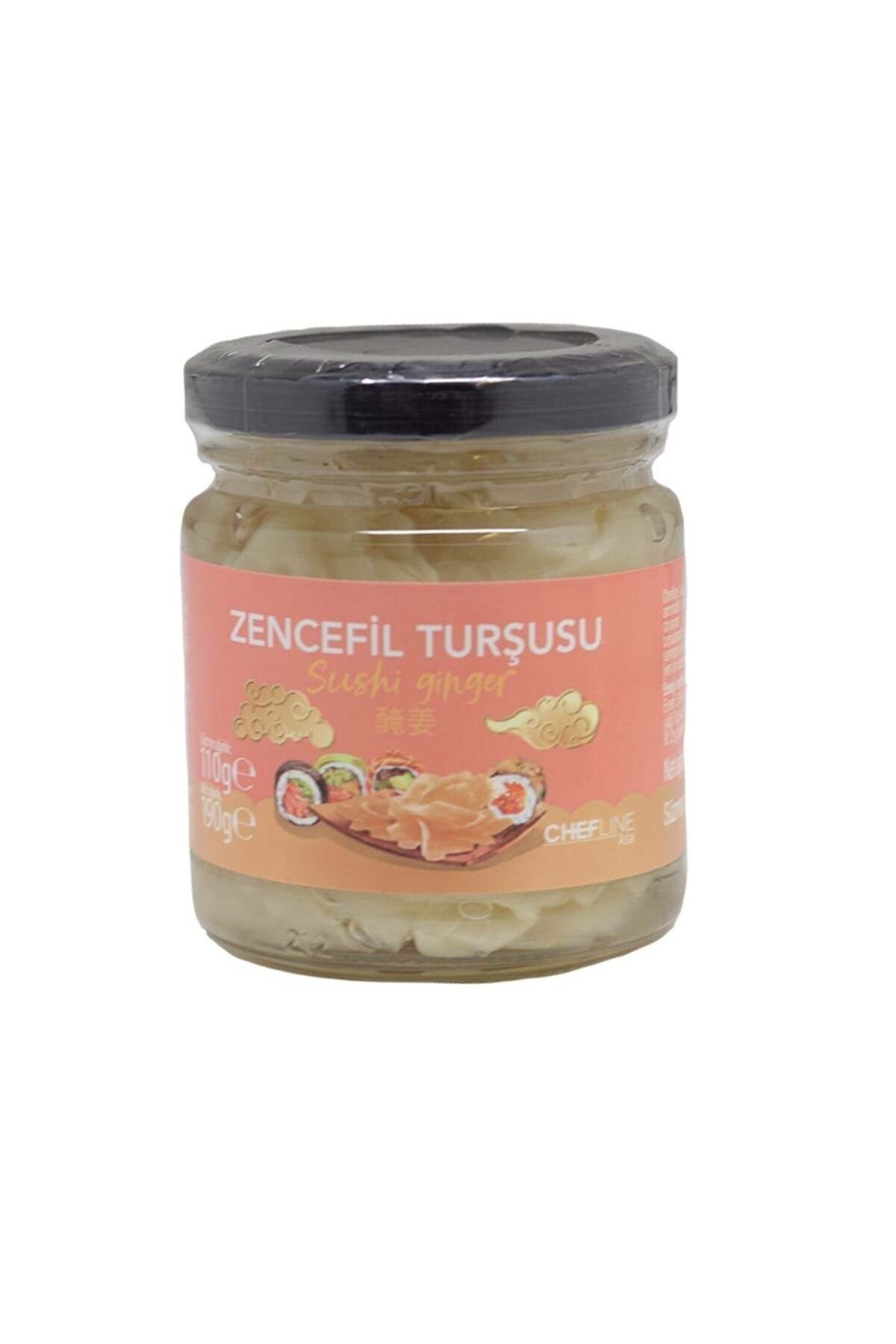 Chefline Sushi Ginger - Zencefil Turşusu 190gr