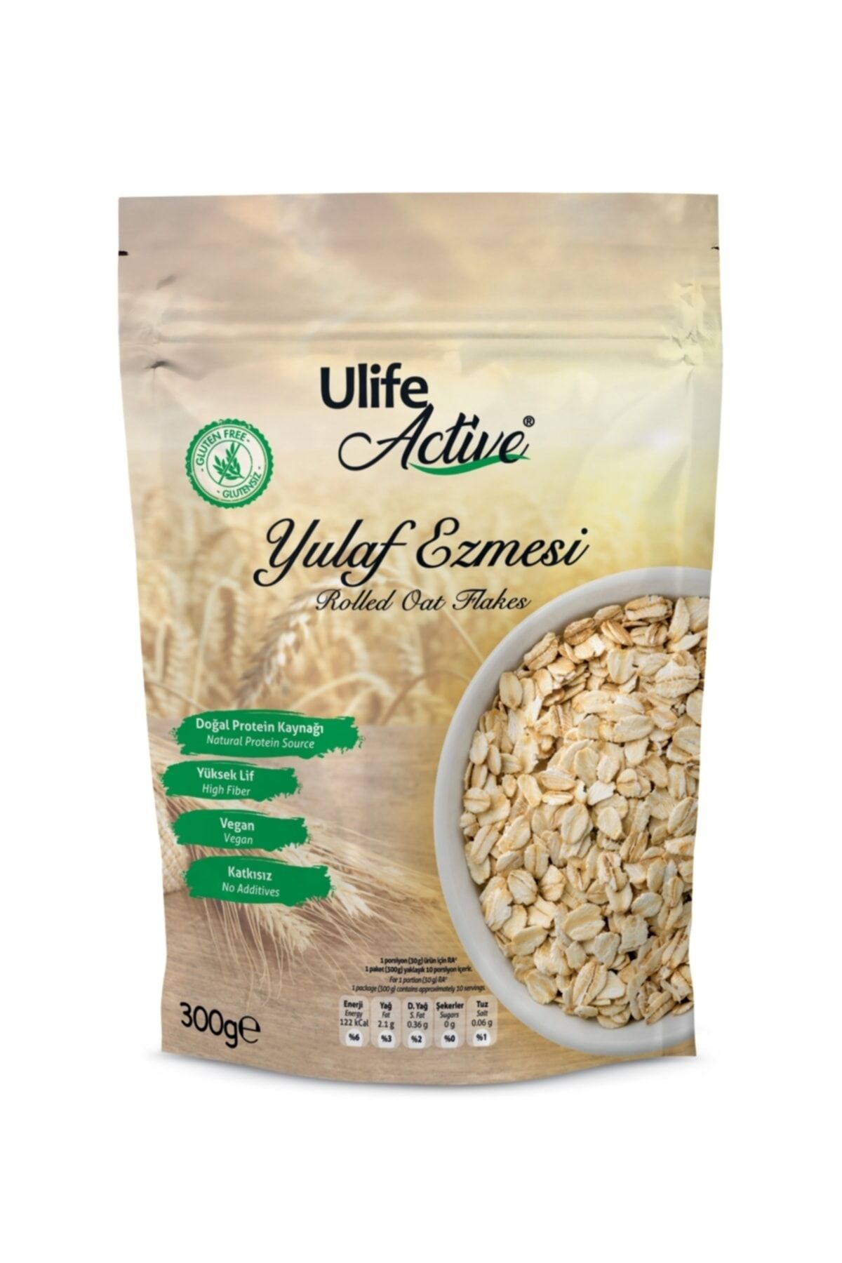 Glutensiz Yulaf Ezmesi 300 gr