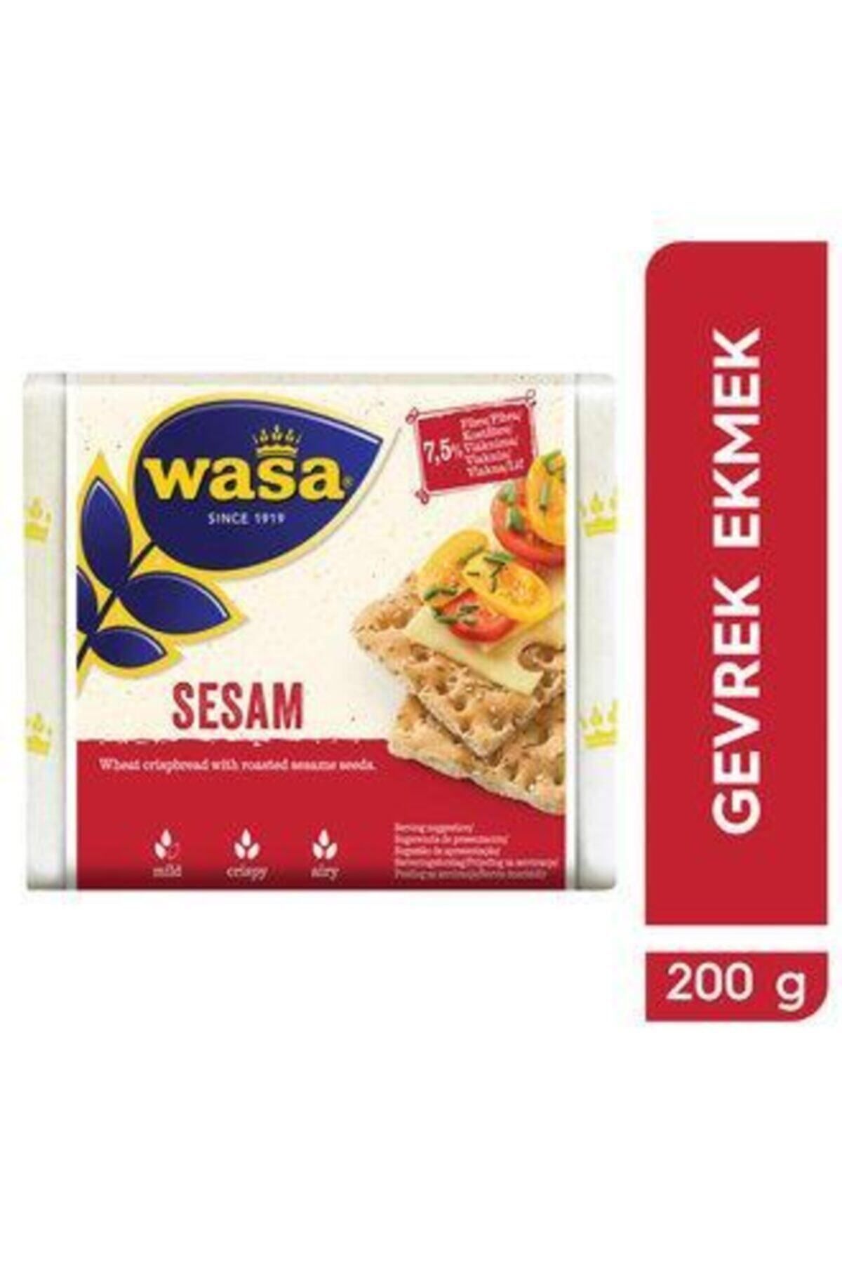 Wasa Susamlı Gevrek Ekmek (crispbread Sesam) 200 G